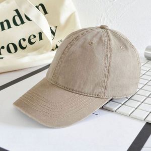 Gorras de Béisbol Personalizadas al por Mayor con Logotipo, 100% Algodón, Sin Estructura, Estilo Dad Hat, Color Sólido, Bordado 3D, Gorras Lavadas - Product Image 6