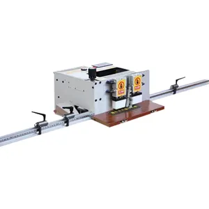 Woodworking side hole drilling and slotting machine six function in one wood slotting punching machine for panel furniture