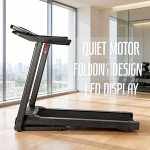 Tapis roulant électrique super silencieux OEM avec inclinaison manuelle, écran LED, pliable, antidérapant, large bande de course sans fil pour l'exercice à domicile - Product Image 5