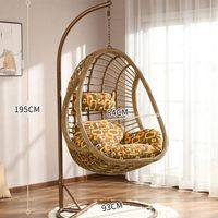 Balançoire suspendu panier siège meubles de jardin balançoire canapé en osier blanc noir meubles en osier extérieur balançoire canapé