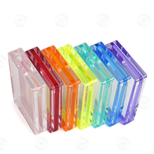 Factory Direct UV Resistant Magnetic Closure Clear Acrylic Graded Slab Holder Customizable Color Logo Easy Assembly for <b>Display</b> - Product Image 3