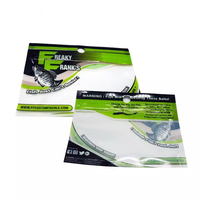 Sac d'emballage en plastique souple refermable à fermeture éclair, conçu sur mesure pour leurres de pêche, avec impression en héliogravure sur 3 côtés, pour hameçons, accessoires de pêche et appâts.