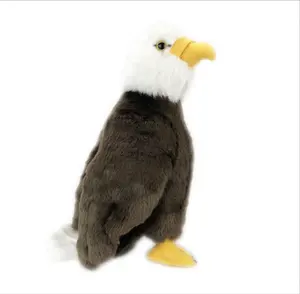 Tier weiß Kopf Sea Eagle Plüsch Puppe Vogel Serie Plüsch tier Kinder puppe