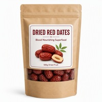 Yuzetang Dattes Rouges Séchées Super Aliment Sachet 120g Soutien Beauté et Nutrition Sanguine Durée de Conservation 12 Mois Fabriqué en Chine Oral