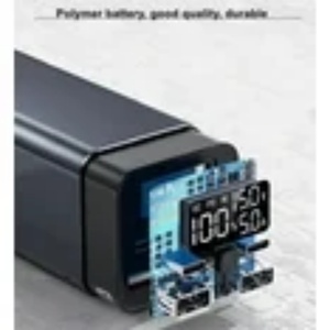 Cargador Portátil para Laptop de 20000mAh con Pantalla LED y Carga Rápida, Powerbank con Doble Salida USB, Entrada DC de 65W, Gran Venta - Product Image 5