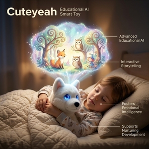 Peluche interactive intelligente ChatGPT pour <span class=keywords><strong>chien</strong></span> Westie Cuteyeah, compagnon d'apprentissage en plus de 60 langues - Product Image 2