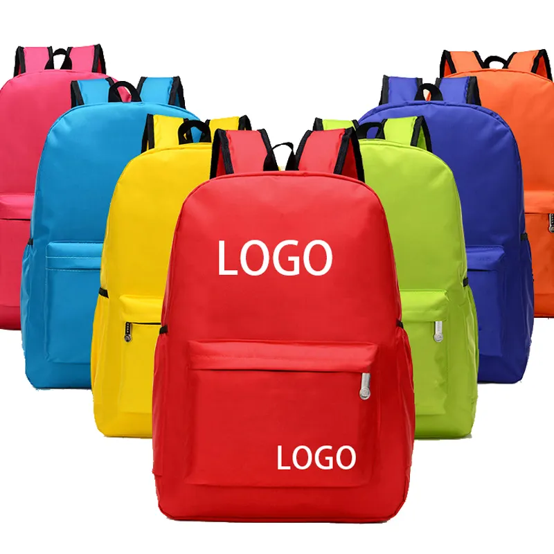 Tas punggung sekolah LOGO kustom tas sekolah tahan air tas buku anak perempuan tas sekolah kasual Untuk ransel anak-anak