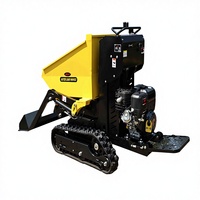 ANT BY600 Mini Dumper Multifunctionele Rupslader Zelflossende Tuinlader Buiten Materiaal Handling Motor Tandwiel Lager