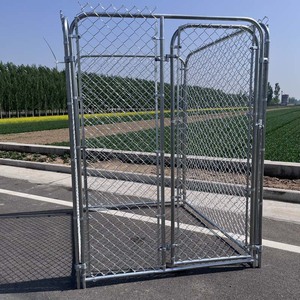Jaula Metálica Portátil XL <span class=keywords><strong>para</strong></span> <span class=keywords><strong>Perros</strong></span>, Resistente, Plegable y Galvanizada, <span class=keywords><strong>para</strong></span> Jardín - Product Image 3