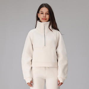 Chaqueta Deportiva de Invierno para Mujer, Gruesa, 34% Algodón, Media Cremallera, la Más Vendida de Australia, con Logotipo Personalizado, Transpirable - Product Image 2