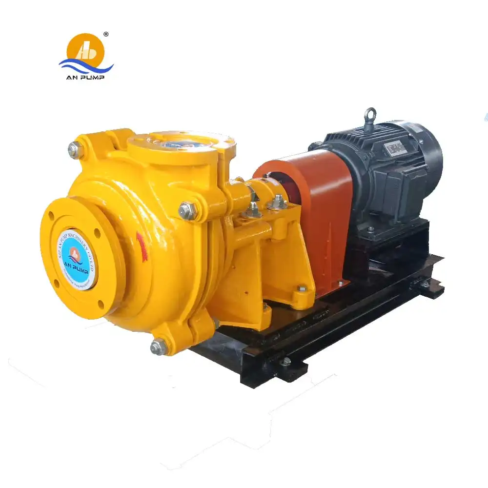 China Factory Produce And Develop Zinc Mining Slurry Pump With Motor