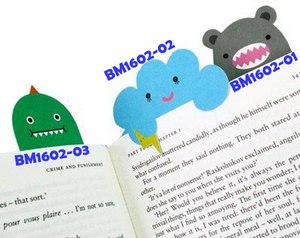 Segnalibri divertenti a forma di animali, simpatici segnalibri creativi e vivaci in carta per libri, etichette per messaggi fai da te, testo in inglese - Product Image 5