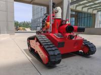 Robot de sauvetage intelligent télécommandé Guoxing RXR-M40D-880T pour la lutte contre les incendies, construction en acier, certifié CE ATEX pour les opérations incendie