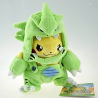 Peluche Pokémon Pikachu de 20-25 cm (8 pouces) en gros, modèle dessin animé, pour distributeur automatique à griffes