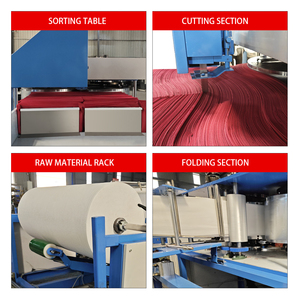 Tốc Độ cao Tự Động Không dệt Vải Gấp Máy - Product Image 2