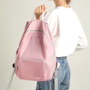 I-0435 vente en gros sacs à dos pliants logo personnalisé sac à dos scolaire sacs à dos de sport décontractés multifonctionnels - Product Image 6
