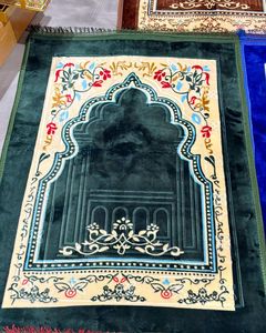 Tùy Chỉnh Thổ Nhĩ Kỳ Chất Lượng Cao Quilted Sejadah Dày Bọt Độn Cầu Nguyện Mat Hồi Giáo Cầu Nguyện Thảm Mat - Product Image 3