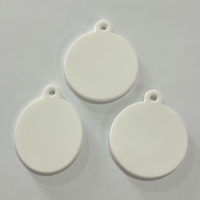 Pendentif en caoutchouc PVC personnalisé FOREVER avec trou de suspension, breloque souple personnalisée, porte-clés, accessoires de bricolage pour sacs à main