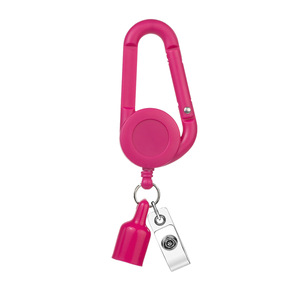 Porte-clés coloré RTS, briquet, ceinture, stylo, clip, boucle d'escalade rétractable, plastique ABS, porte-badge rétractable portable, yo-yo - Product Image 6