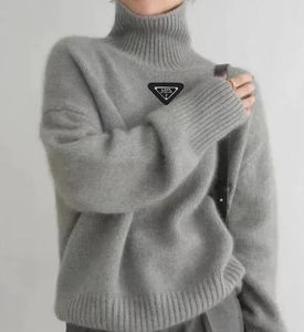 Suéteres de Lujo para Mujer, Suéter Delicado Bordado para Mujer, Otoño e Invierno, Camiseta Interior Delgada y Amplia, Versión Han para Estudiantes - Product Image 1