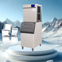 Machine à glaçons automatique refroidie par air 227 kg/24h pour bar, café, restaurant et usage commercial