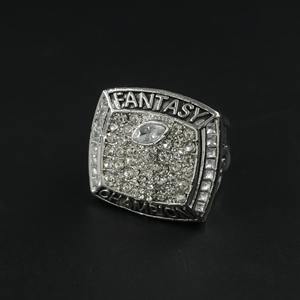 Anillo de Campeón de Fútbol Americano <span class=keywords><strong>Fantasy</strong></span> Football 2017, Joyería de Fútbol Americano, Regalo para Coleccionistas, Directo de Fábrica - Product Image 5