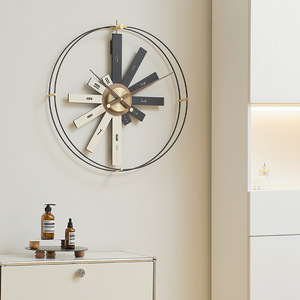 Reloj de Pared Grande Wozoom, Redondo, Funciona con Batería, Moderno, Minimalista, Decoración para Sala de Estar y Comedor - Product Image 5