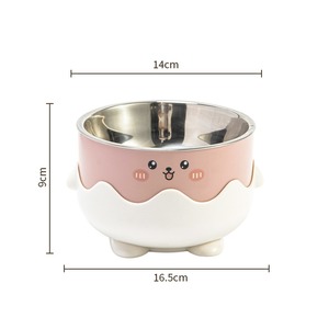 Cartoon Duck Anti-Tip Pet Food & Water Bowl - <b>Cat</b> Dog <b>Feeder</b> Supplies - Product Image 2
