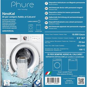 Phure Détartrant Magnétique Universel Solide Écologique 3/4 pour Lave-linge et Lave-vaisselle - Product Image 3