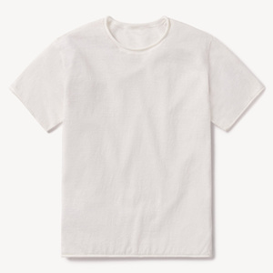 Jersey de punto personalizado, Camiseta de punto básica relajada blanca, camiseta de verano ligera de manga corta de gran tamaño de lino 100% para <span class=keywords><strong>mujer</strong></span> - Product Image 4