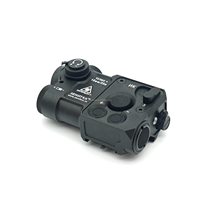 Pointeur laser vert tactique en alliage d'aluminium PerstFour avec laser vert visible et infrarouge pour la chasse
