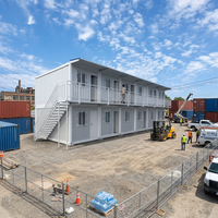 17 maisons préfabriquées en un seul conteneur, assemblage rapide, maison modulaire préfabriquée