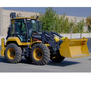 China Marke XC8-S0750 Hersteller auf Rädern Vielseitiger Bagger lader mit Schnell kupplung - Product Image 4