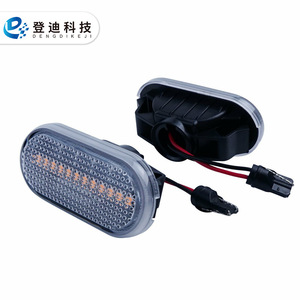 Nissan Navara Qashqai Pathfinder Fender Lights 26160AX00A LED Side Marker Lamp <b>ABS</b> Material Screw Fixing - Product Image 1