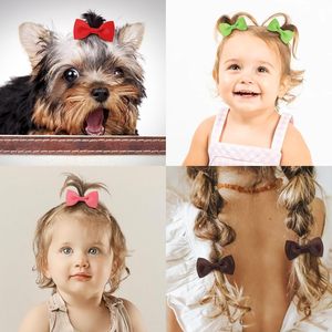 Choicbaby 40 Pezzi Multicolore Eleganti Fiocchi per Capelli da Bambina, Elastici per Capelli, Fasce Elastiche, Fermacoda, Elastici in Gomma, Confezione da 1 per Matrimoni - Product Image 5