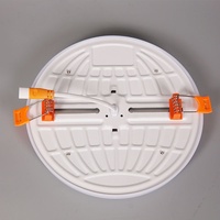 Plafonnier LED IP44 sans bordure panneau de coupe libre réglable moderne carré 180 lumière émise 48W aluminium PVC Anti-éblouissement Dimmable
