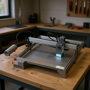 Graveur laser Vevor 15,7 x 15,7 pouces, sortie 20W, grande surface de travail, machine commerciale haute vitesse - Product Image 2