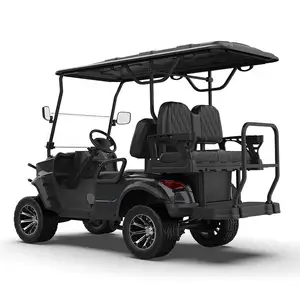 Hot Sale 4 Seater Electric Club Car 4 Wheel 72v Electric Lifted Golf Cart