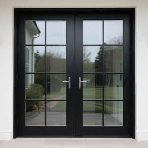 北米市場向けのフランス外スイングガラスドア外壁仕切りリビングルームホテルヴィラアパートメントへの入り口 - Product Image 3