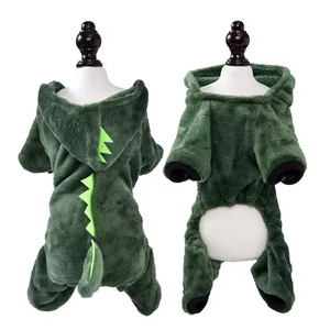 Accessoire de manteau en polyester à motif d'<span class=keywords><strong>animaux</strong></span> de dessin animé <span class=keywords><strong>pour</strong></span> chats et chiots <span class=keywords><strong>pour</strong></span> l'hiver, le printemps, <span class=keywords><strong>les</strong></span> vacances - Noël, la Saint-Valentin - Product Image 4