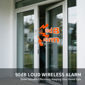 IOTON Tuya WiFi <b>Door</b> <b>Sensor</b> With Alarm & Window Detection Battery Powered Bar Design for Home Security Alexa Google Compatible O - Product Image 3