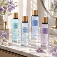 Brume parfumée pour le corps au parfum floral rafraîchissant, prune blanche, freesia, iris, glycine, parfum pour le corps longue durée pour femmes