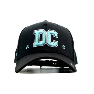 Casquette de baseball Gorra Del Mago 100% neuve, originale, qualité G5, en daim, logo brodé 3D, 5 panneaux, strass - Product Image 5