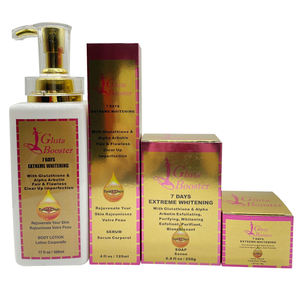 7 Dias Pele Natural Refinada com Lglutationa Rápida Absorção Whitening <span class=keywords><strong>Skincare</strong></span> Set Produtos de Beleza Agentes para Pele Negra Set - Product Image 4