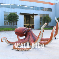 Kunden spezifische Marine Park Marine Organismus Statue Realist Fernbedienung Tiermodell Tier Anima tronik