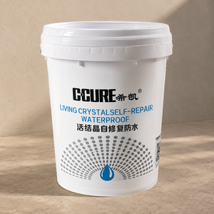 Revêtement imperméabilisant auto-réparateur Living Crystal, pénétrant dans le béton, pour l'étanchéité des bâtiments et l'arrêt des fuites. - Product Image 6