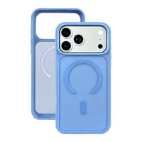 Coque de téléphone magnétique en PC et TPU pour iPhone 15, 17, 18 Pro Max – Universelle, pratique, protectrice, anti-chute, compatible avec la recharge sans fil