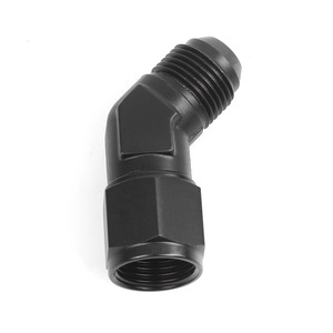 Adaptateur en alliage d'aluminium à 90 degrés AN4-12 pour système de refroidissement d'huile automobile - Product Image 2