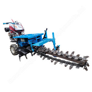 Wide <b>Trench</b> <b>Digger</b> Machine Mini Trencher Double Wheel Ditcher - Product Image 5