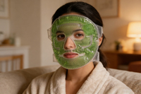 HANERSHI Masque facial en gel de nouvelle génération pour la chirurgie esthétique, thérapie chaud/froid, personnalisé, raffermissant la peau, effet couleur éclatante, soulagement de la douleur